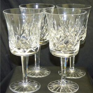 'ASTRAL Questa' Popular founded by Waterford Crystal Wine Glasses Set of 4